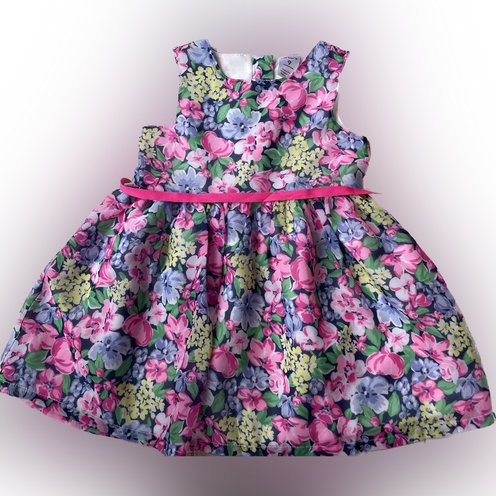 Floral Dress Carter's 9 Months Baby Girl